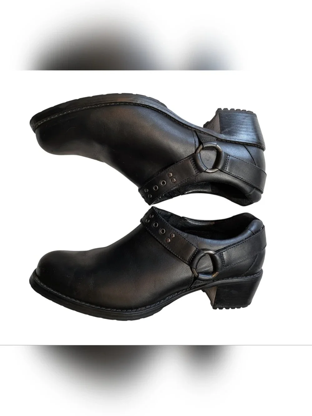 Red Wing Shoes Black Leather Booties
